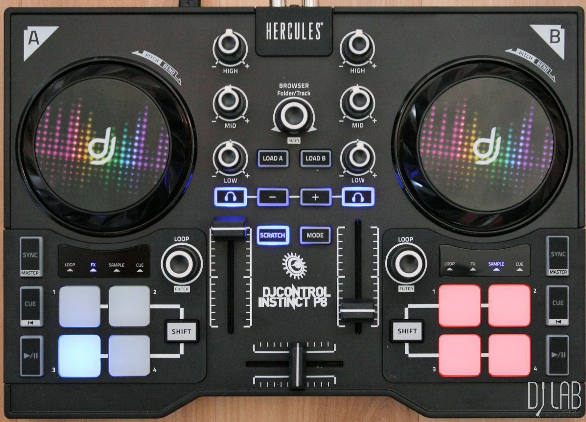Test: Hercules – DJ Control Instinct P8 – der Hosentaschencontroller