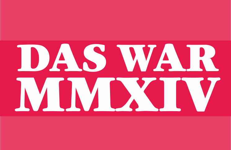 Jahresrückblick 2014