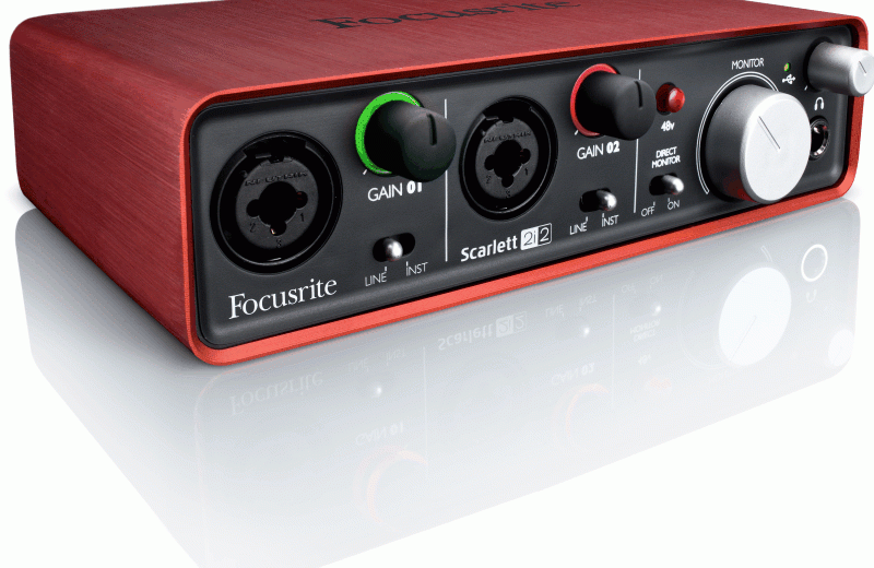 FOCUSRITE SCARLETT 2i2 angekündigt