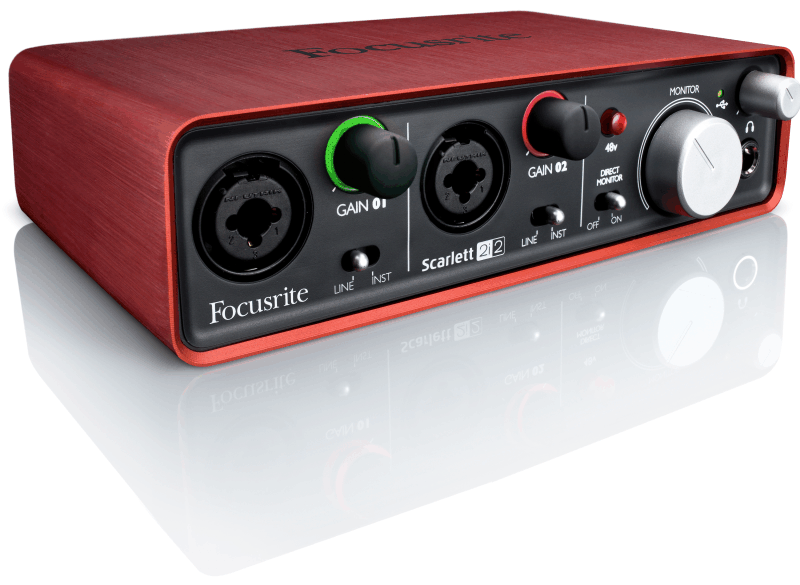 FOCUSRITE SCARLETT 2i2 angekündigt