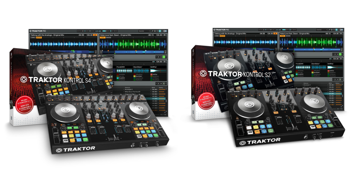 NI TRAKTOR KONTROL S2 / S4 goes MK2