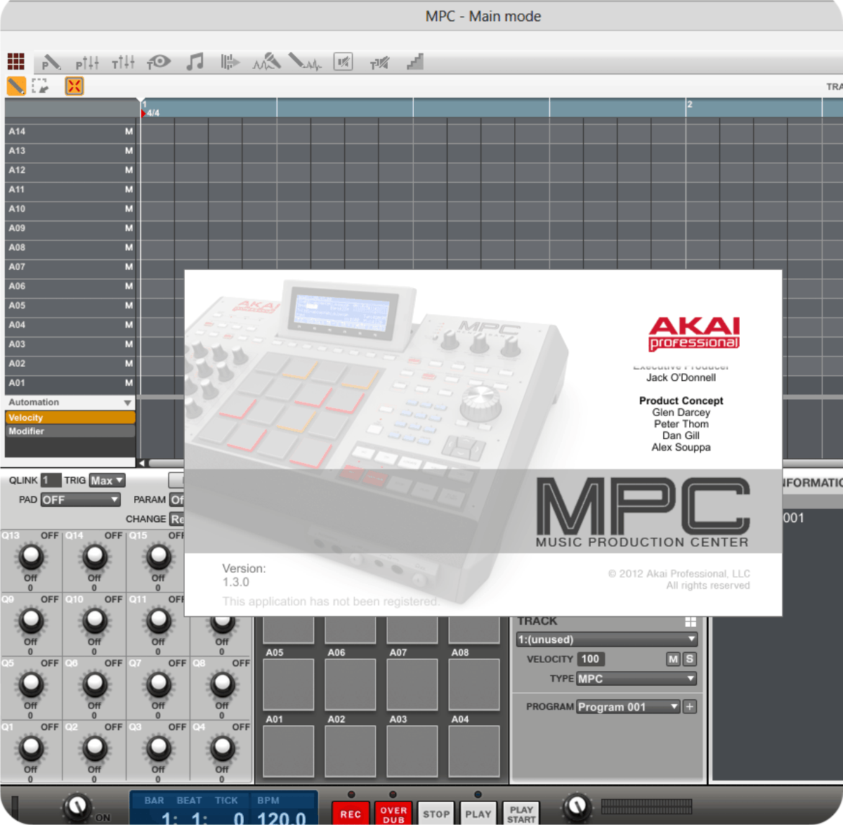 Akai MPC Software - Update v1.3
