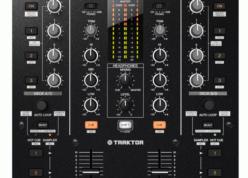 PIONEER DJM-T1 - Mixer inkl. DVS