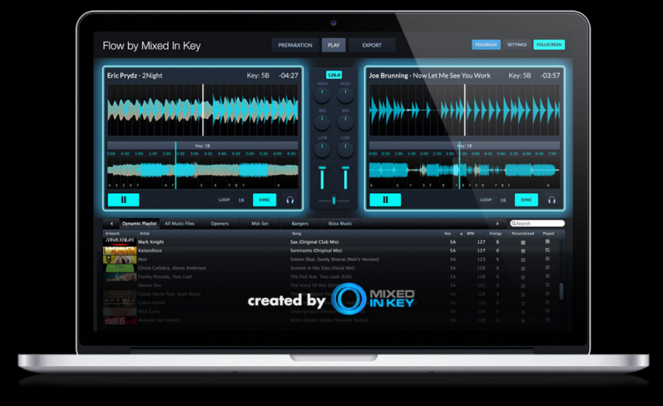 FLOW - Harmonic Mixing mit Energiefaktor 10