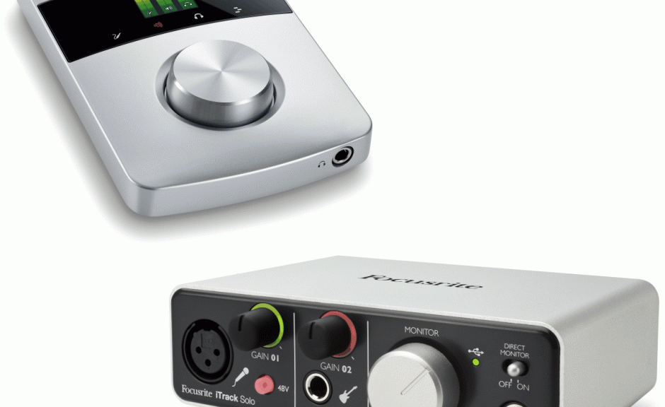 Neu: FOCUSRITE iTRACK SOLO und FORTE