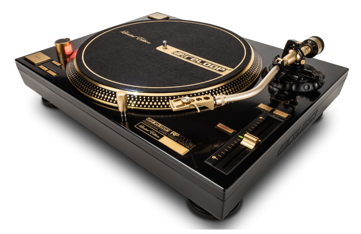 Goldener Plattenspieler von RELOOP