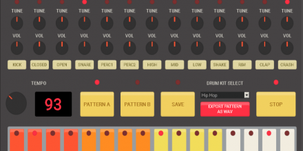 HTML5 Drummachine