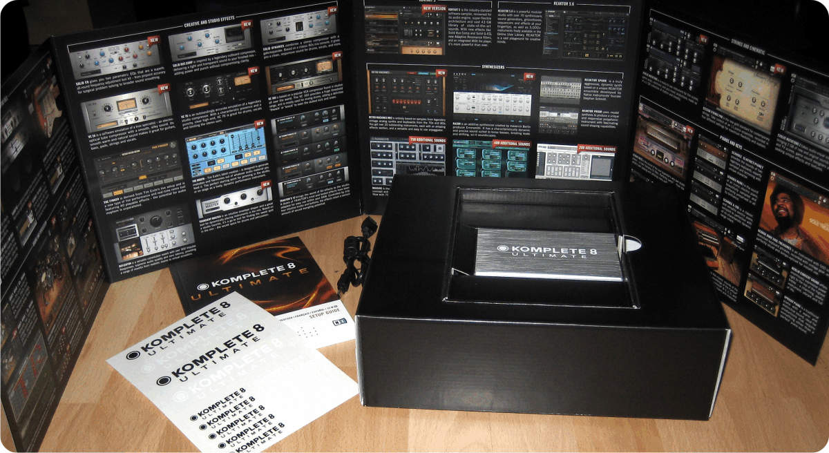 NI KOMPLETE 8 ULTIMATE - Kurzreview