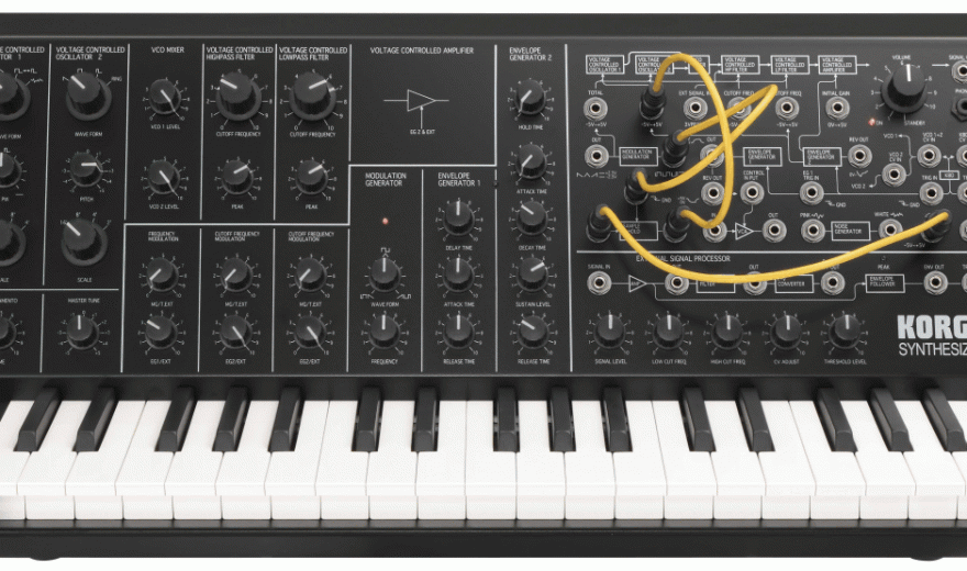 Voll analog: KORG MS-20 mini