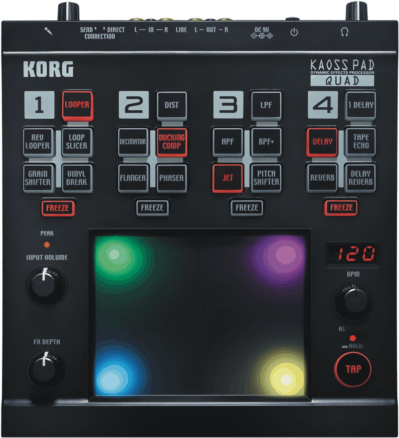 KORG KAOSS PAD QUAD - Review