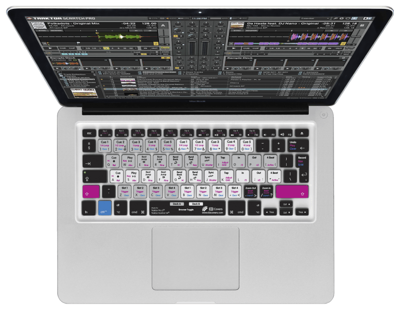 MAGMA KEYBOARD COVER Traktor 2 & Live