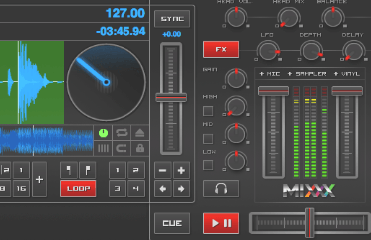 DJ Software Test - MIXXX Freeware