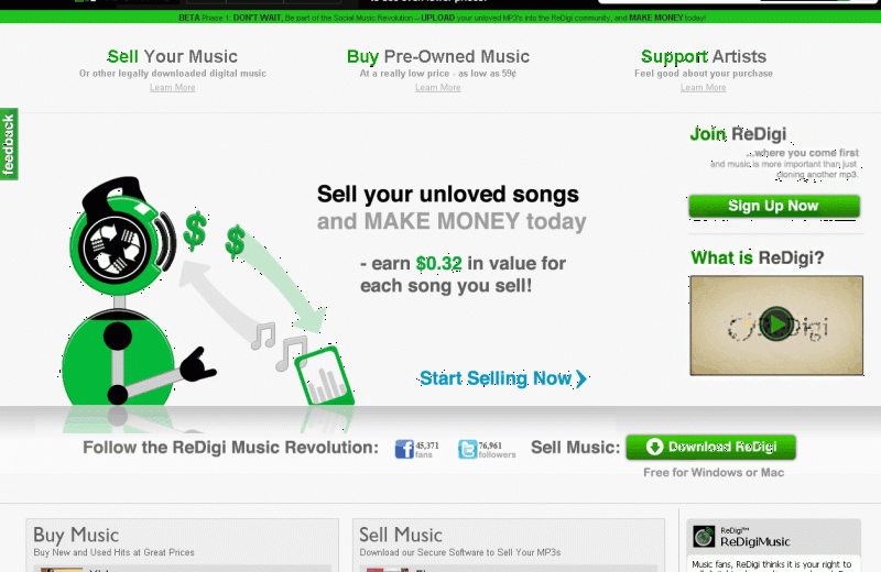 ReDigi - Gebrauchthandel für MP3