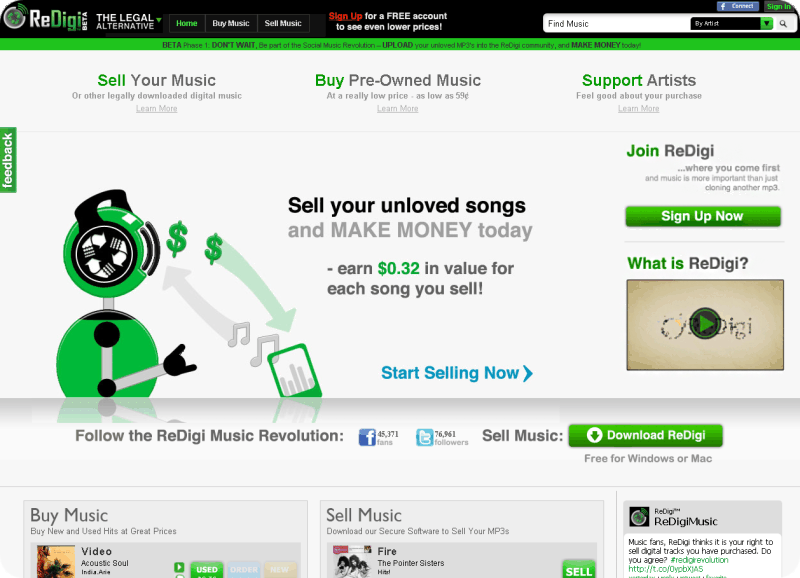 ReDigi - Gebrauchthandel für MP3