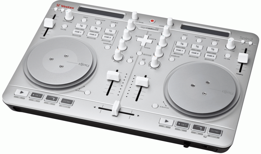 VESTAX SPIN 2 - ein DJAY für alle Fälle