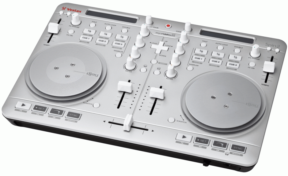 VESTAX SPIN 2 - ein DJAY für alle Fälle
