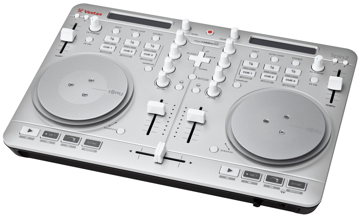 VESTAX SPIN 2 - ein DJAY für alle Fälle