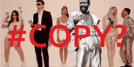 Pharrell Gaye "Blurred Lines To Give It Up"
