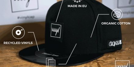 Vinyl Cap - Platte als Mütze