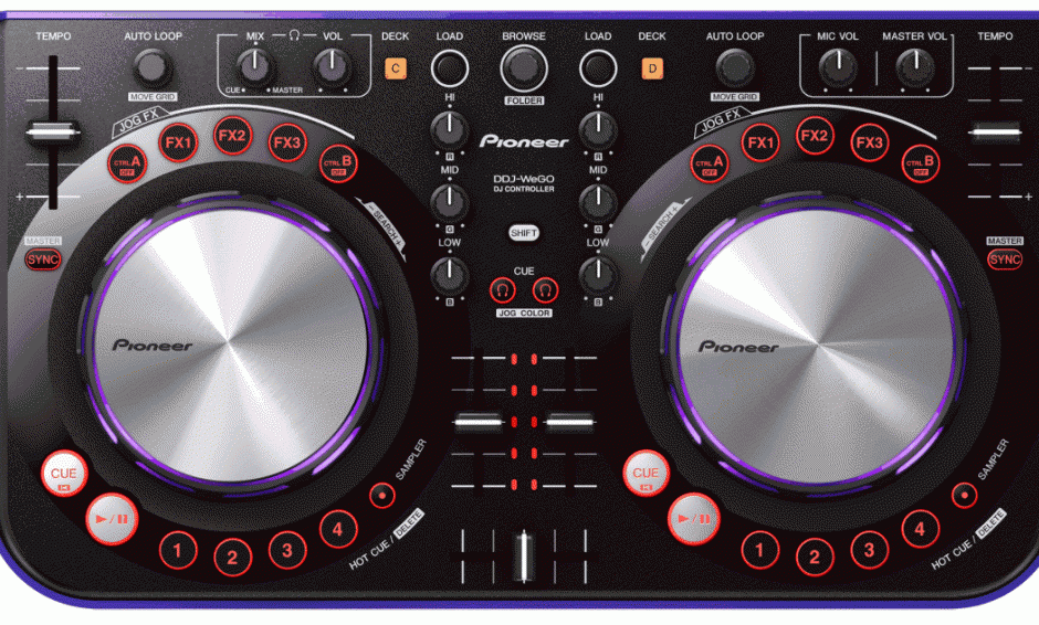 Farbe bekennen - PIONEER DDJ-WEGO