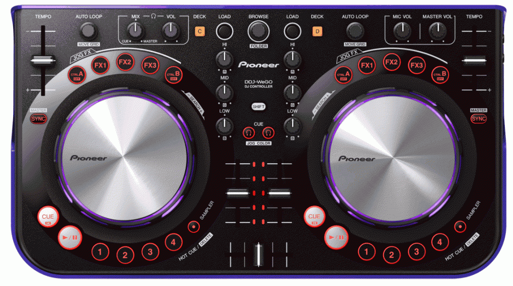 Farbe bekennen - PIONEER DDJ-WEGO