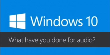 WINDOWS 10 und Audio