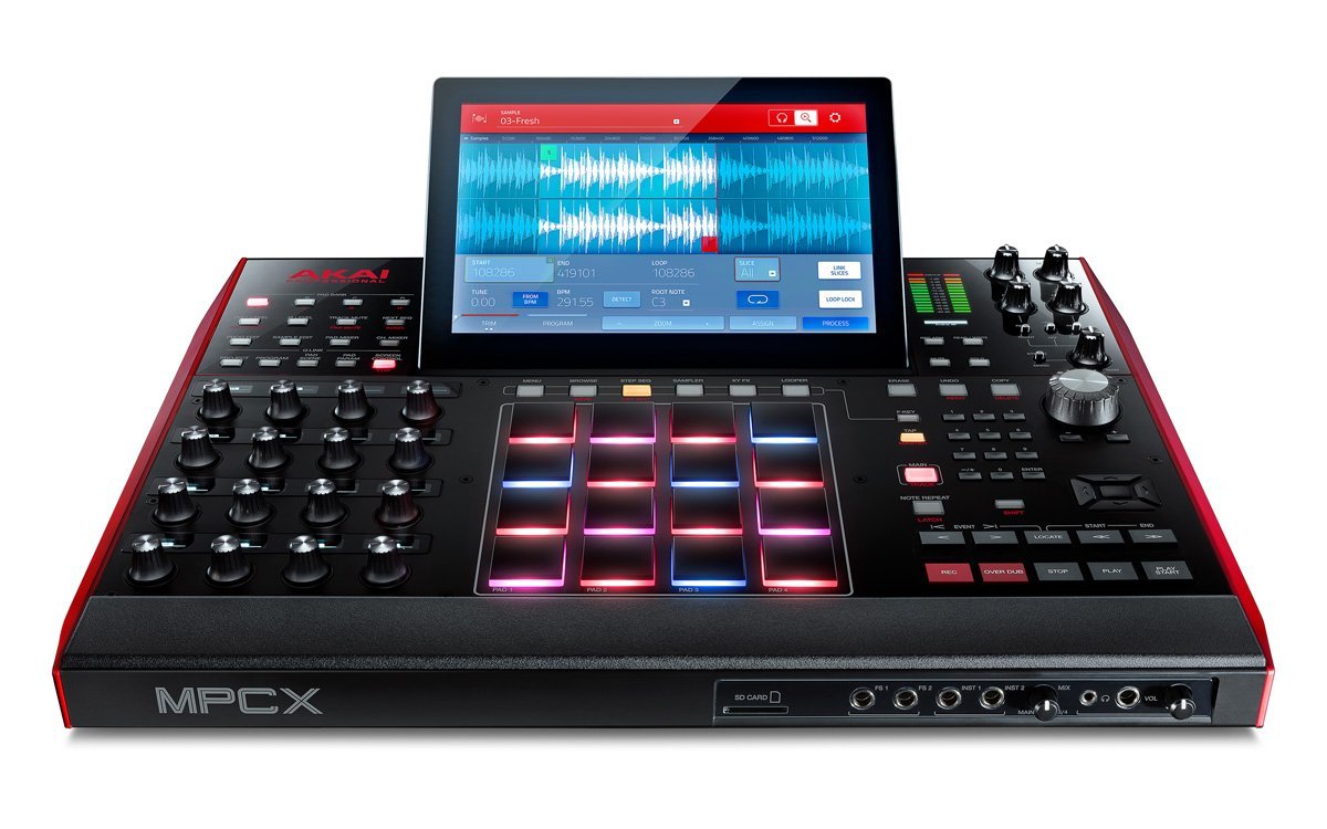Neu: AKAI MPC X - Standalone Sampler mit Touchscreen