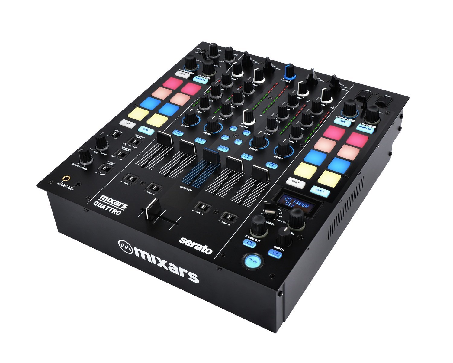 Mixars Quattro - 4-Kanal Serato DVS-Mixer