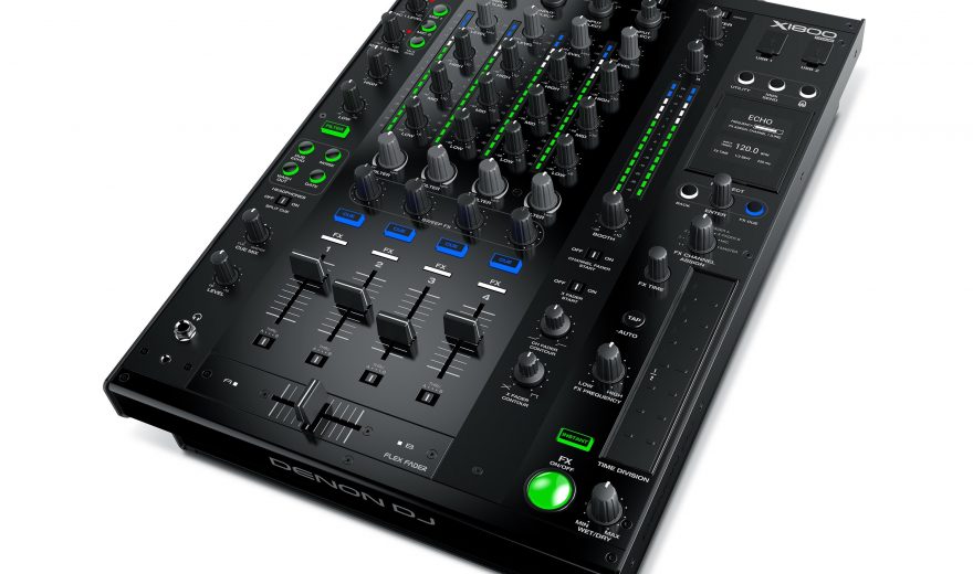 Neu: Denon DJ X1800 Prime - 4-Kanal Clubmixer