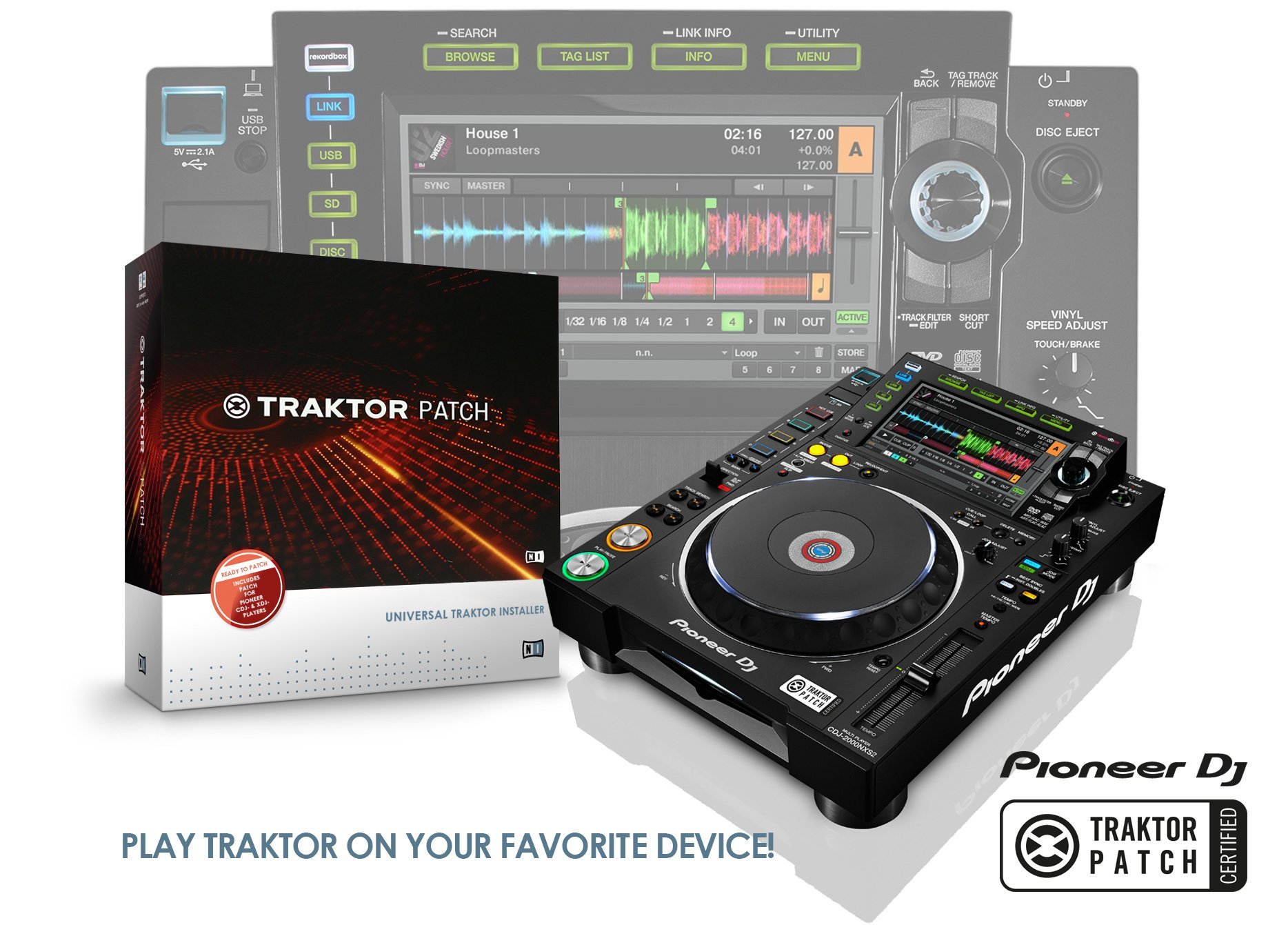 Neu: Traktor Patch - Installiere Traktor auf Pioneer CDJs und XDJs