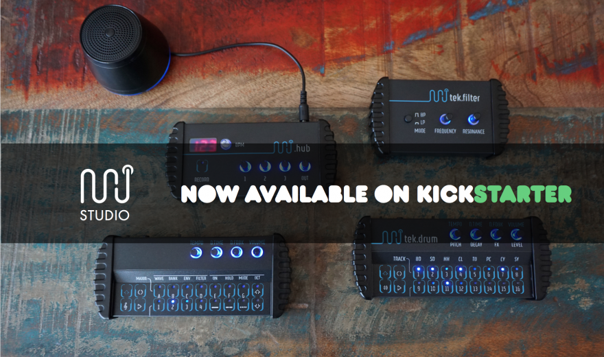 Minijam Studio - das tragbare Studio, jetzt auf Kickstarter