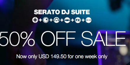 50% Rabatt auf Serato DJ und alle Expansion Packs