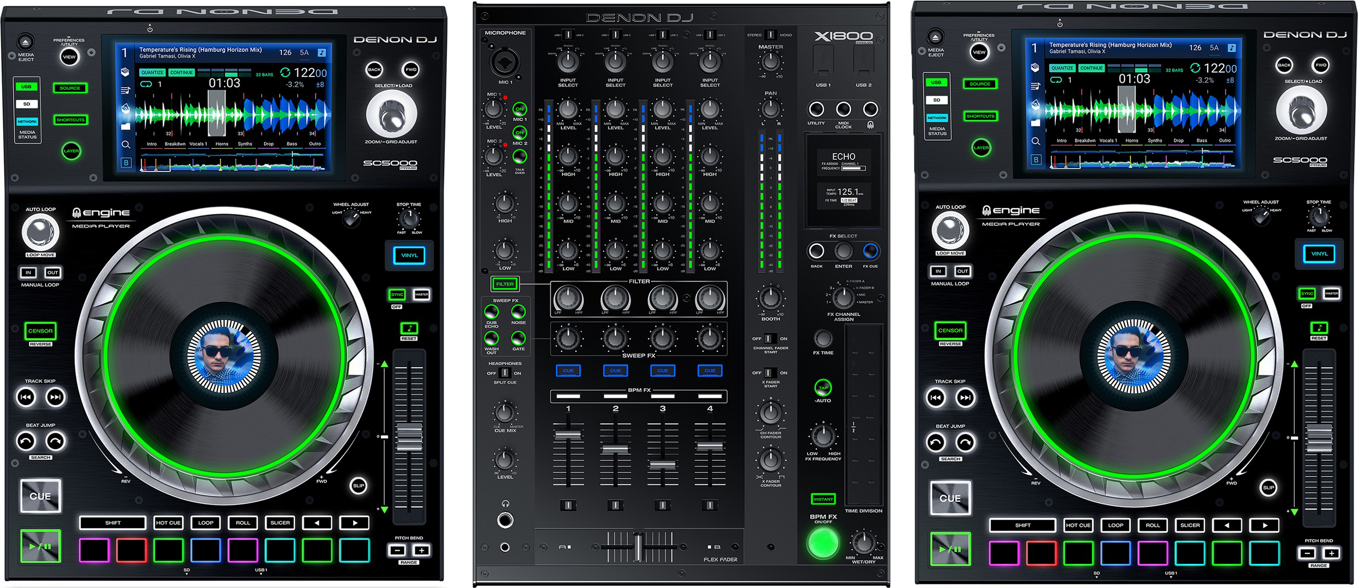 Test: Denon DJ SC5000 & X1800 Prime – Professionelles Kraftpaket?