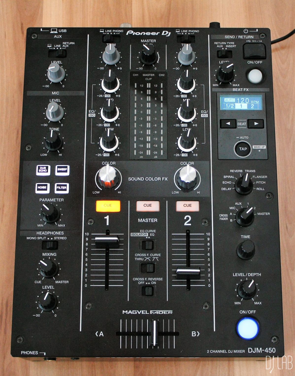 Test: Pioneer DJ DJM-450 – DVS 2-Kanal Mixer