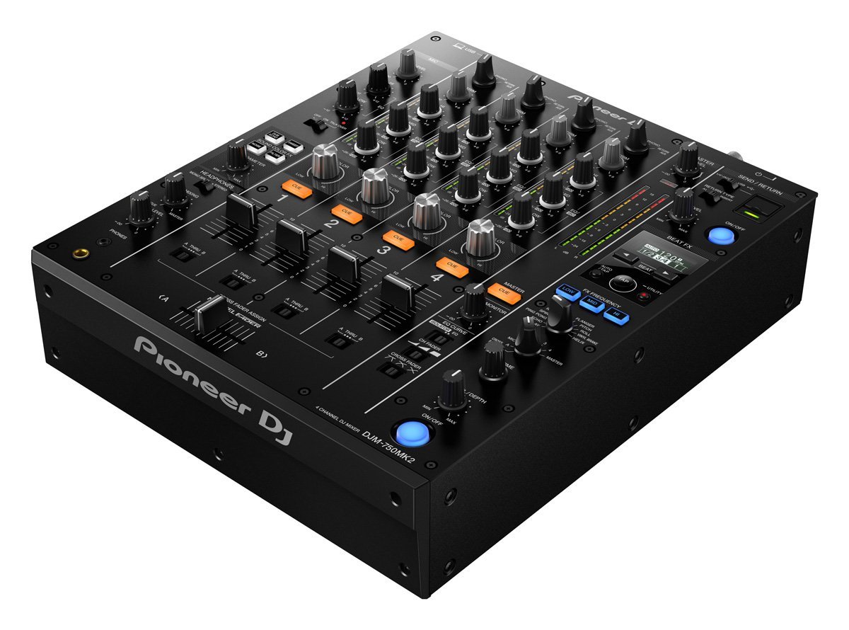 Neu: Pioneer DJM-750MK2 - 4-Kanaler mit Rekordbox DVS