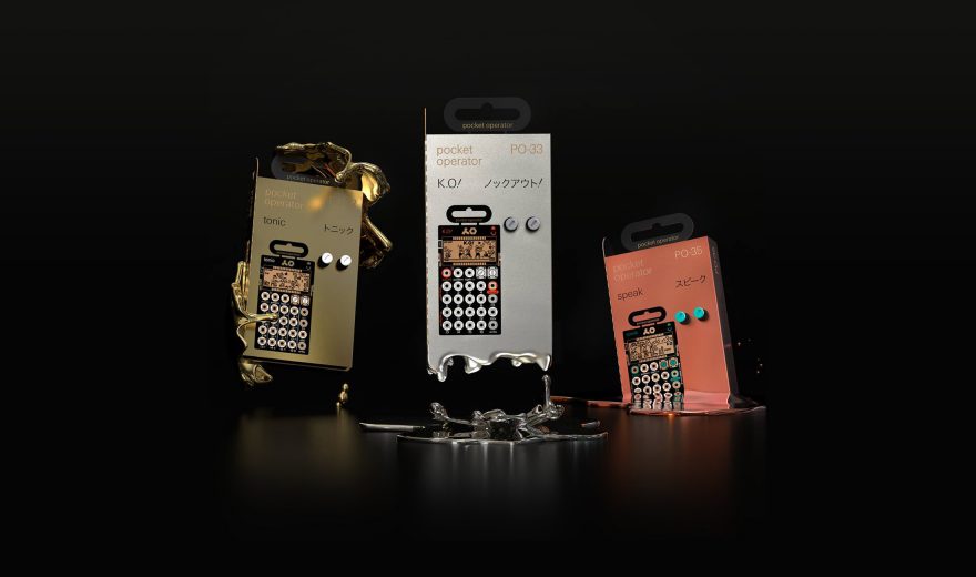 NAMM 2018: Teenage Engineering stellt neue Pocket Operator vor