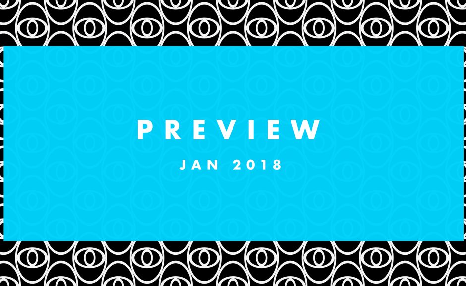 Preview: Upcoming Tracks Januar 2018