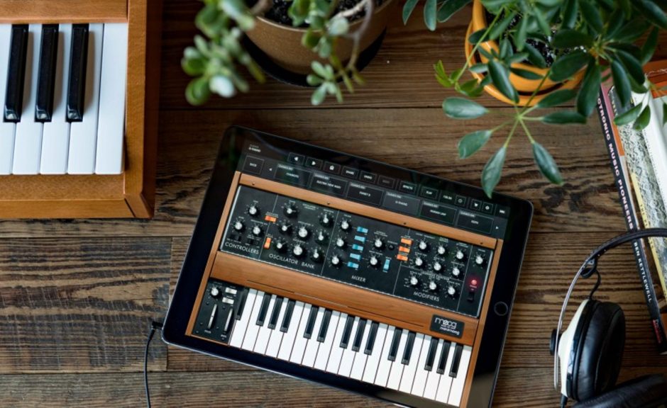 Moog präsentiert den Minimoog als iPad-App