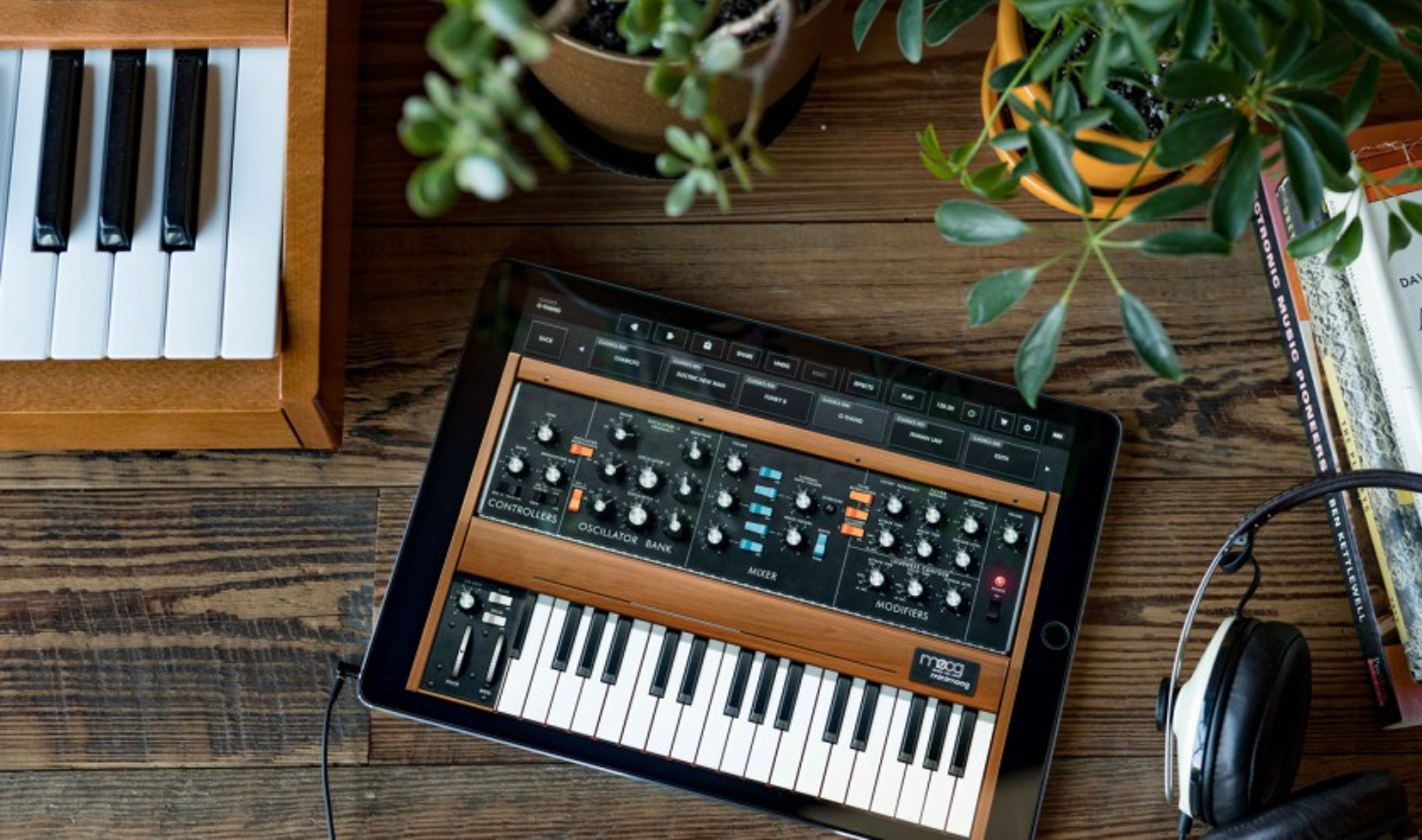Moog präsentiert den Minimoog als iPad-App
