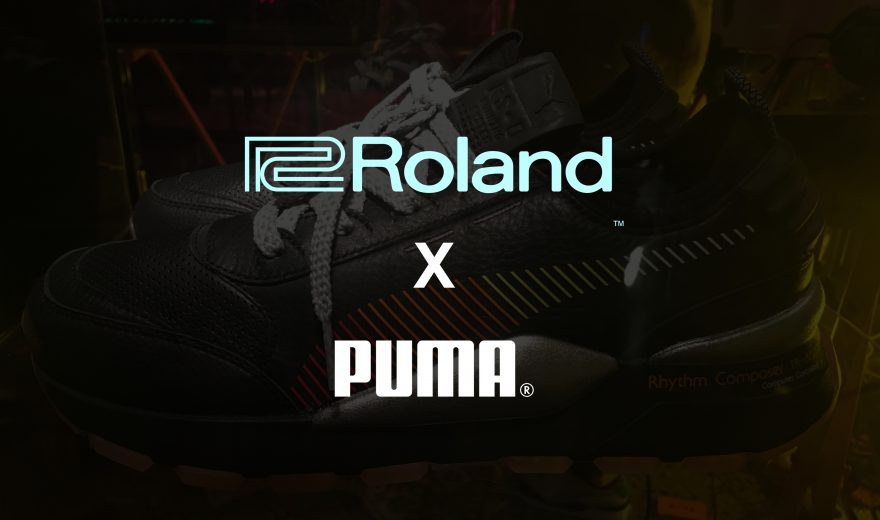 Roland stellt TR-808-Sneaker mit Puma vor