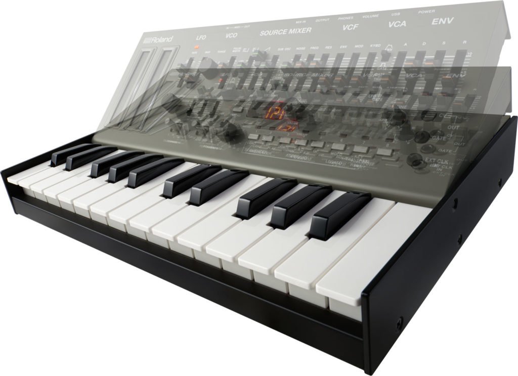K25M Klaviatur des Roland SH-01A.