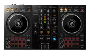 Pioneer DJ DDJ-400 DJ Controller in der Draufsicht.