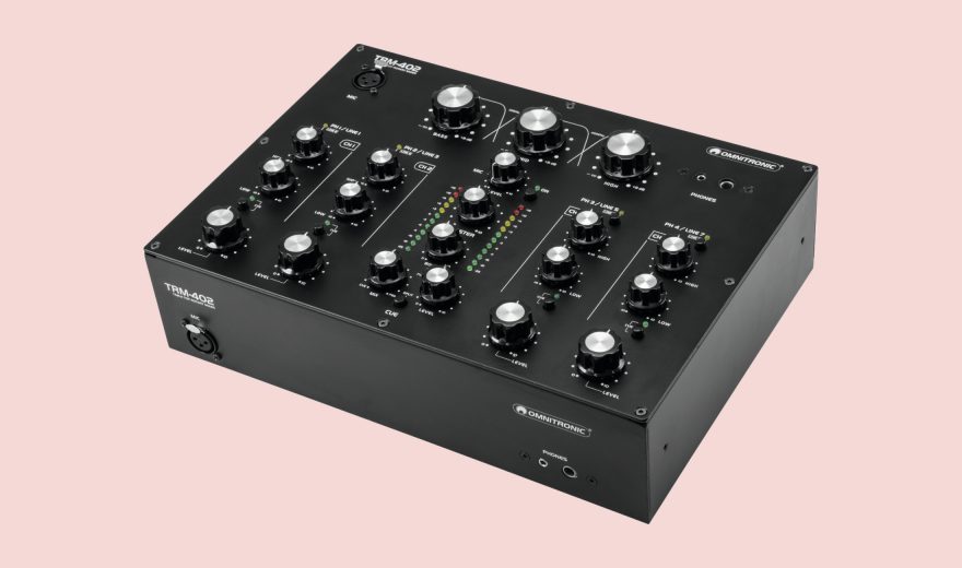 Test: Omnitronic TRM-402 – Rotary Mixer