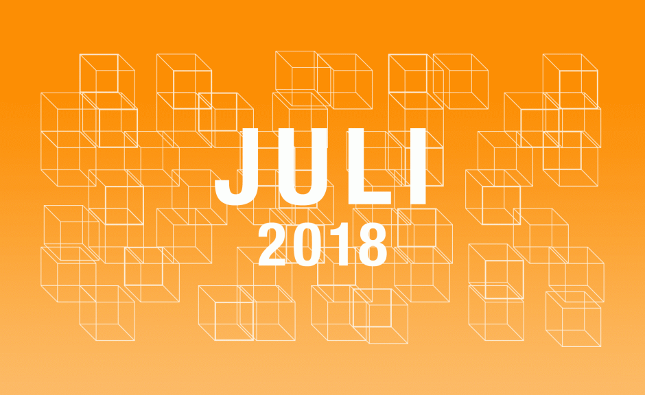 Preview: Upcoming Tracks Juli 2018