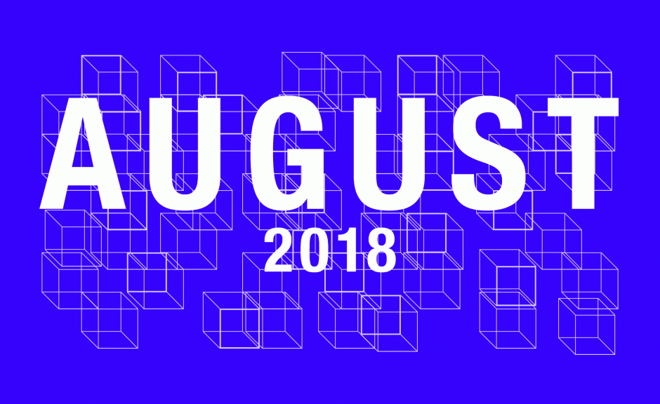 Preview: Upcoming Tracks August 2018