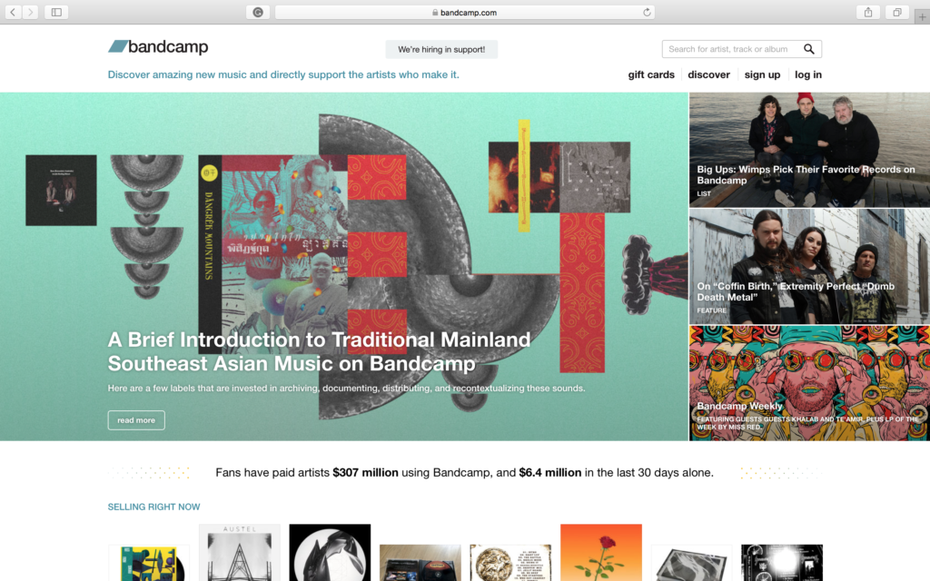 Bandcamp geh&ouml;rt zu den Beatport Alternativen.