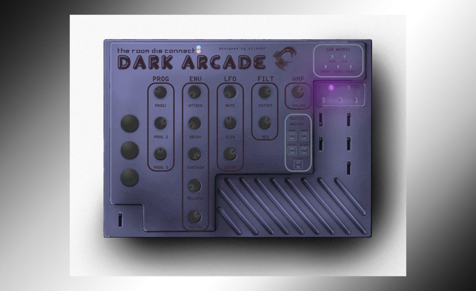 Dark Arcade: Paraphonischer Hybrid-Synth mit vier Stimmen für 120 Dollar