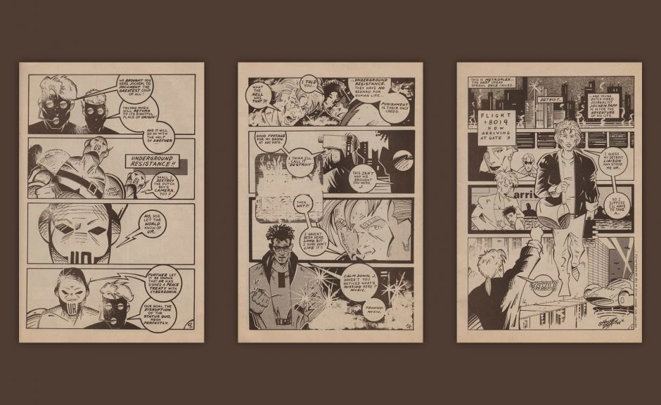 90s: Futuristischer Techno-Comic aus Detroit