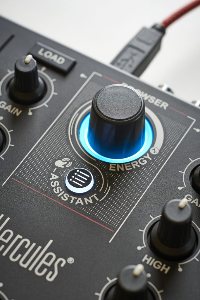 Hercules DJControl Inpulse 300: Encoder mit LED-Ring.