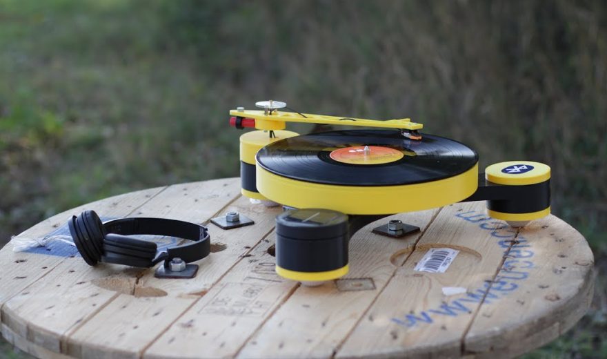 Lenco-MD: Modularer Plattenspieler aus dem 3D-Drucker